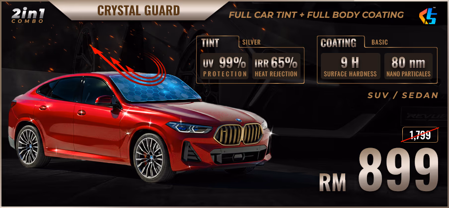 Crystal Guard package car